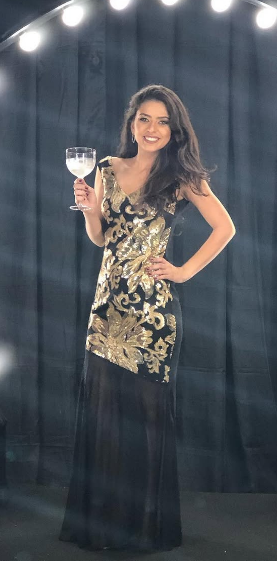 Vestido bordado