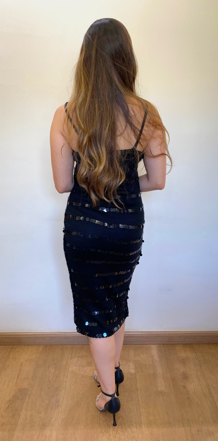Vestido Midi de Paetês