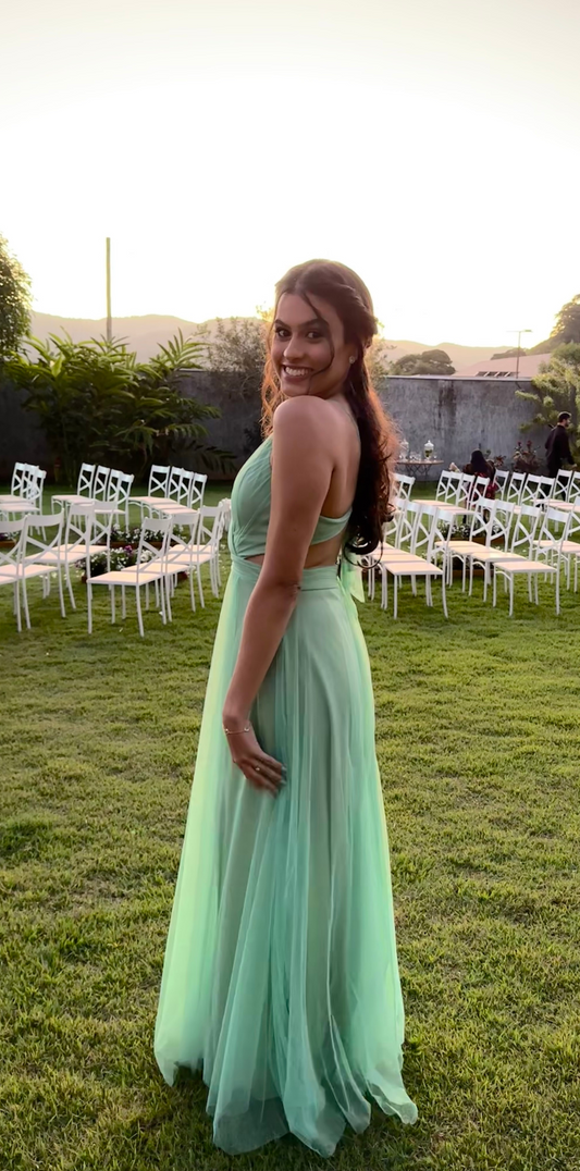 Vestido Verde Elegance