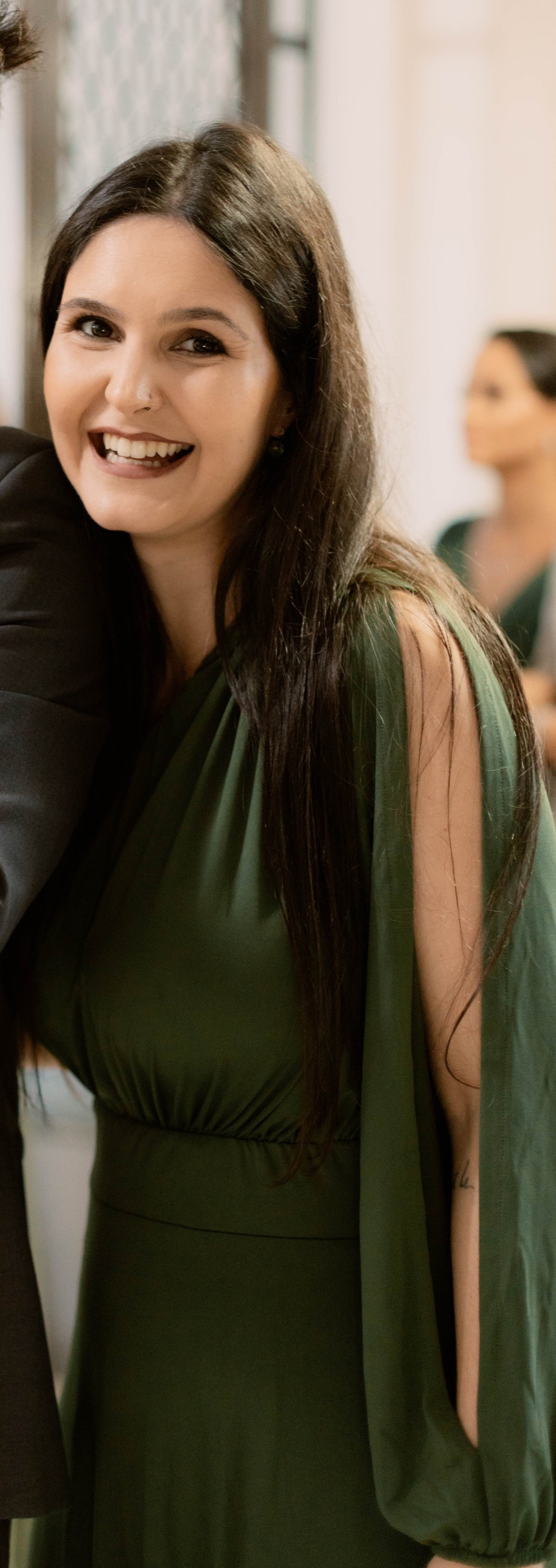 Vestido Longo Verde Aurora